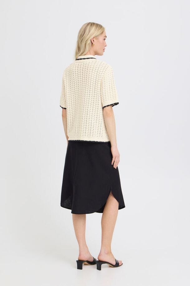  stylish knit button front sweater women