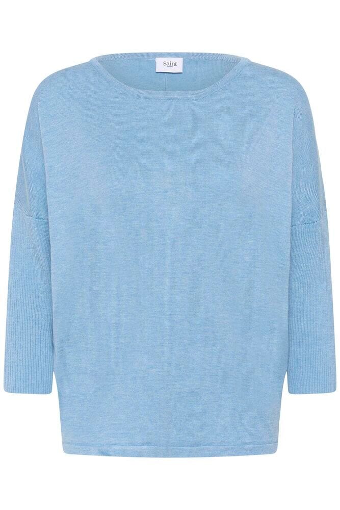 layering knit sweater, modern knit pullover, blue sweater outfit women
