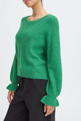soft green sweater outfit, green sweater casual look, womens cozy green sweater