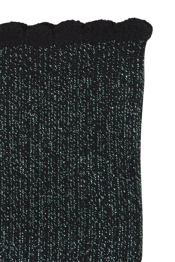 dressy everyday socks, shimmer knit socks