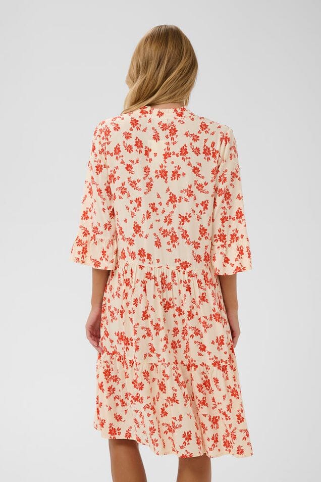 midi flowy black dress Summer Away LUNA MIDI DRESS IN Black main image 1