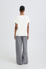 classic white tee outfit, minimalist white t shirt