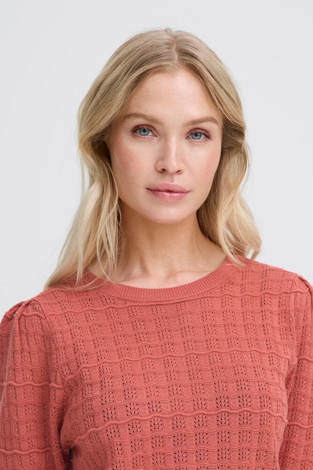 rose summer knit sweater women, stylish pink sweater top women