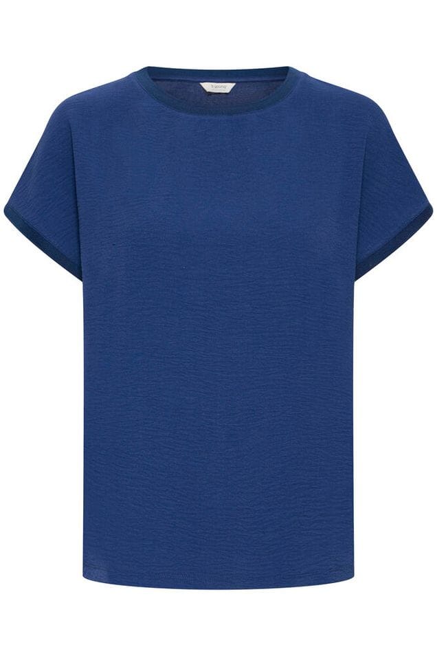 casual blue t shirt women