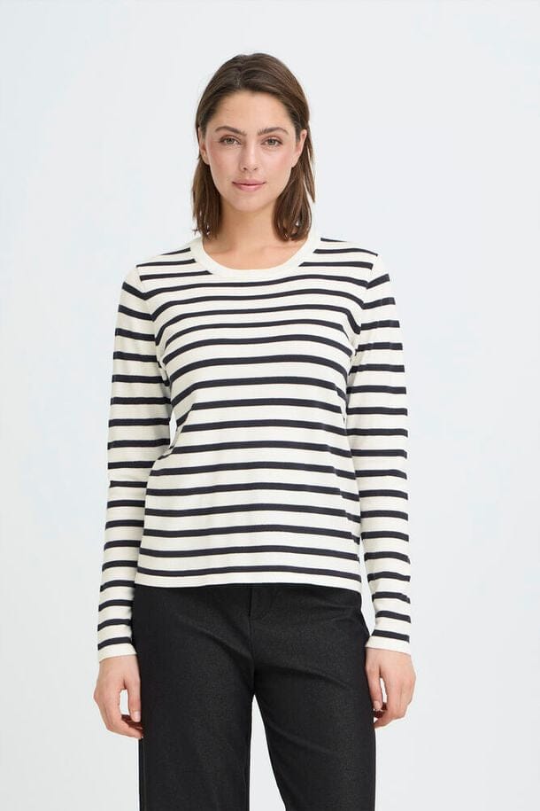 navy stripe pullover women, navy striped sweater women, classic breton stripe sweater women, navy stripe knit sweater women, striped pullover sweater women