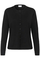 casual black cardigan women, timeless black cardigan