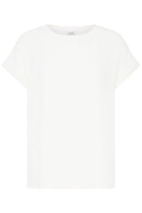 casual white t shirt women