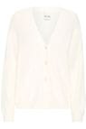 versatile cream button cardigan