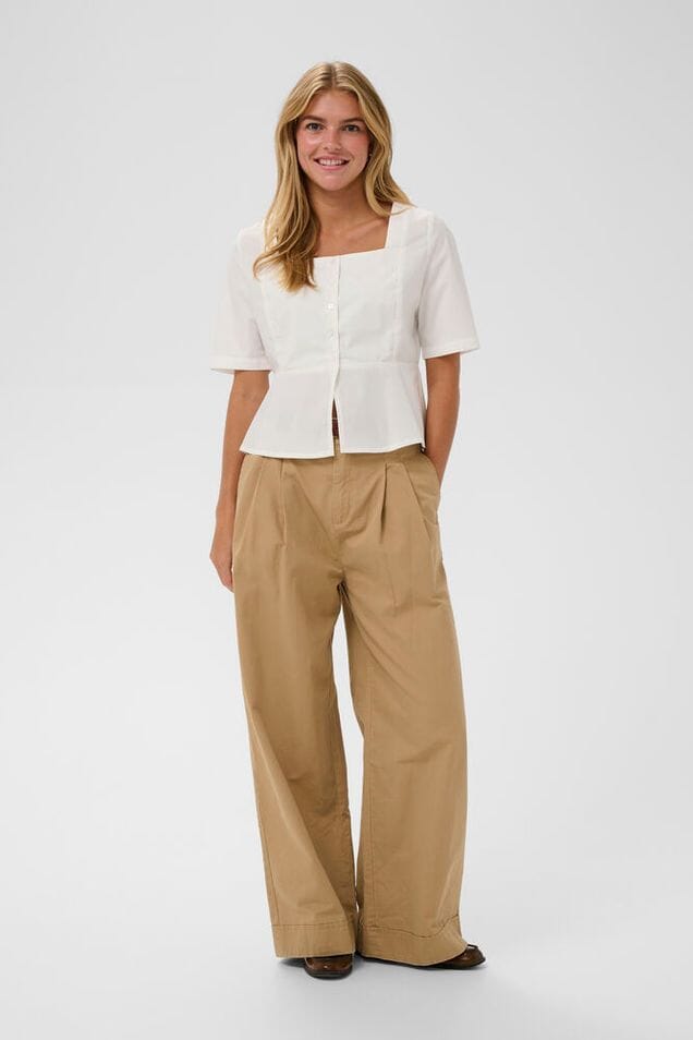 short sleeve white blouse, modern white blouse women