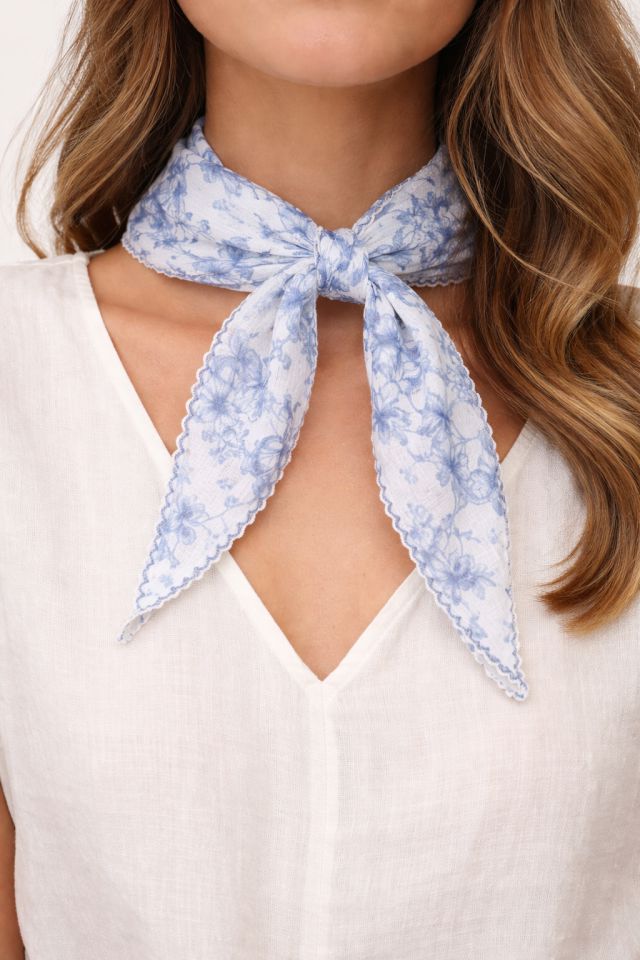 RIVERA SILKY NECK SCARF