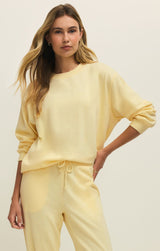 modern casual loungewear, crewneck sweatshirt women
