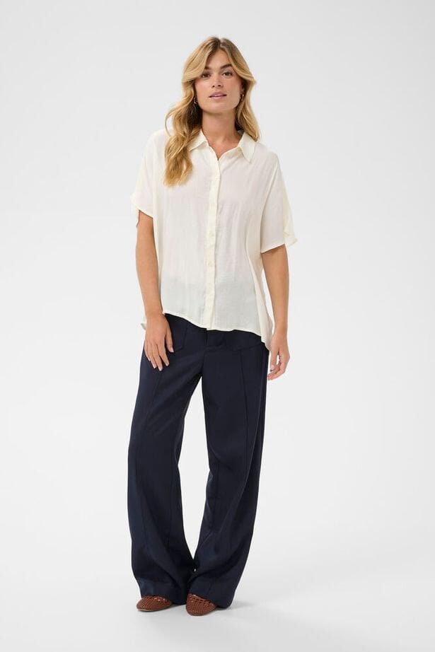 versatile women blouse, soft drape blouse women