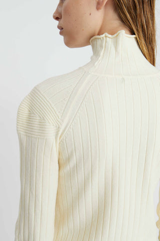 PIXI OFF WHITE TURTLENECK Sweater DELUC 