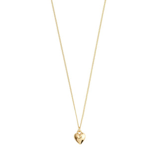 AFRODITTE HEART NECKLACE (GOLD) Jewelry PILGRIM 