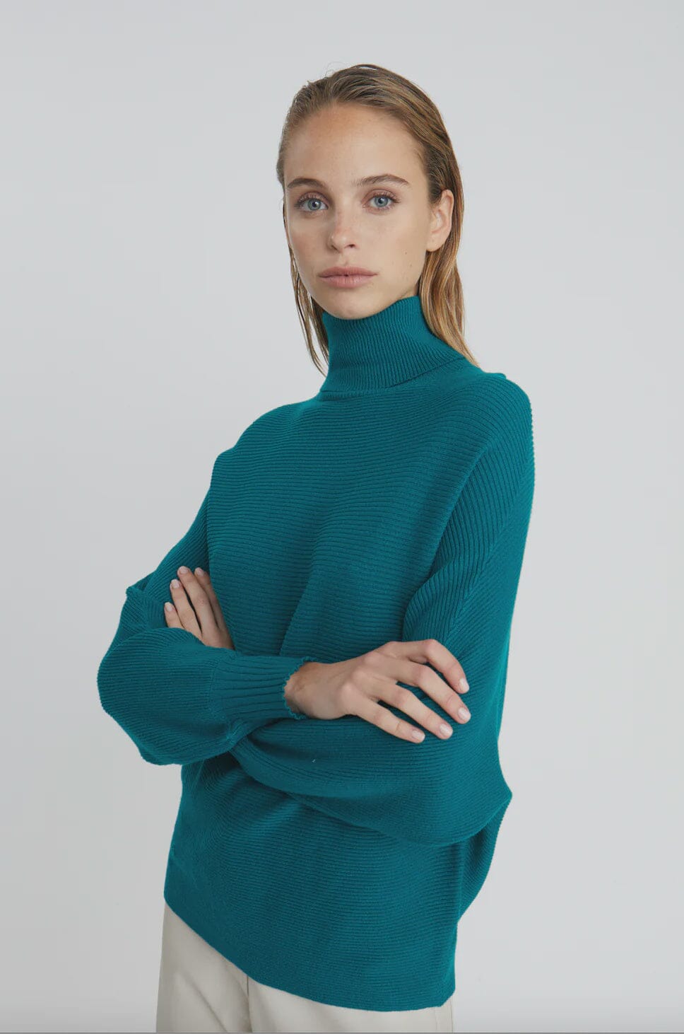 CASSIA GREEN SWEATER Sweater DELUC 