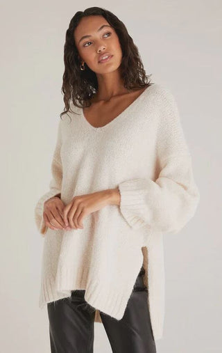 SAND WEEKENDER SWEATER Sweater z supply 